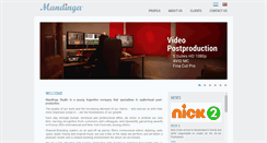 Desktop Screenshot of mandinga.tv